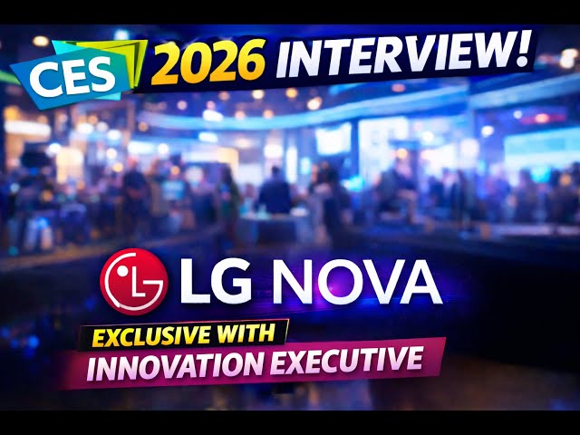 Interview with Josh Di Frances, VP & Head of Incubation at LG NOVA at CES 2026
