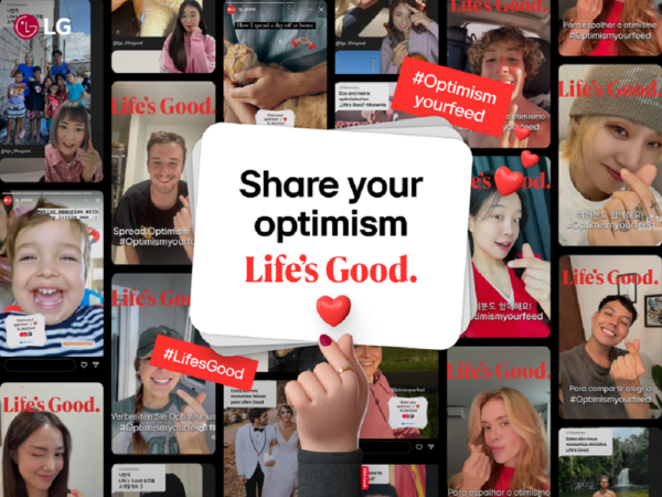 LG Amplifies Positive Influence of the Life’s Good Campaign via Social Media Challenge