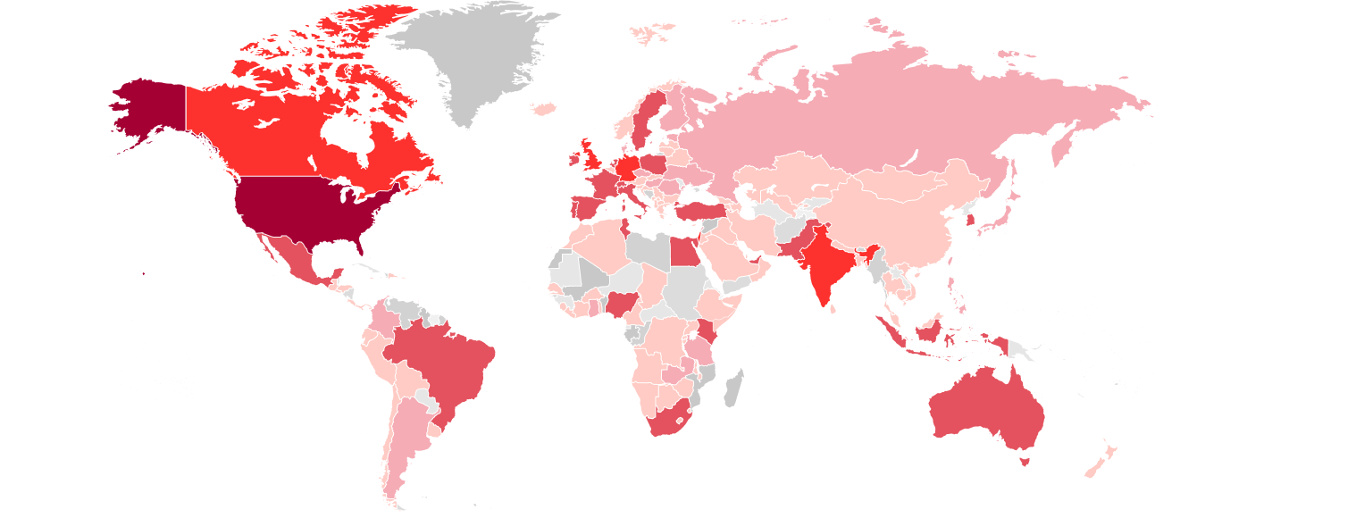LG NOVA in the world