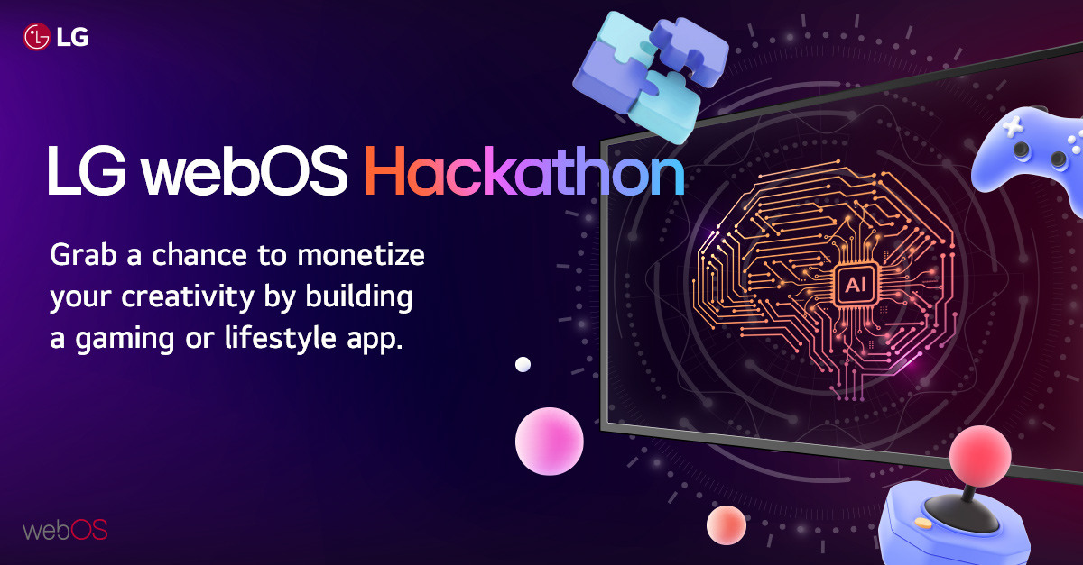 LG CALLS FOR DEVELOPERS TO PARTICIPATE IN LG webOS HACKATHON 2024
